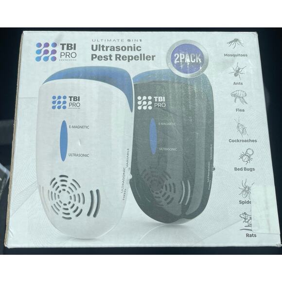 Ultrasonic Pest Repeller Plug-in – 2 Pack, Indoor 3000 Sq.ft Coverage - Picture 6 of 8